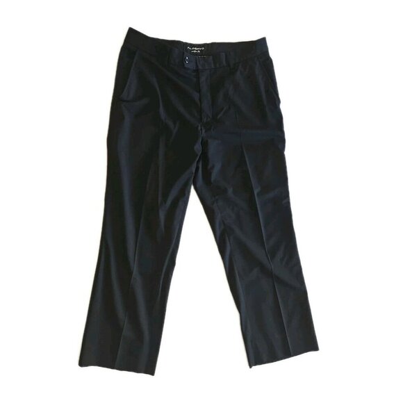 ALBERTO Other - Alberto Comfort Fit Black Pants 36x29 James Ceramica Size 52 Smart Casual